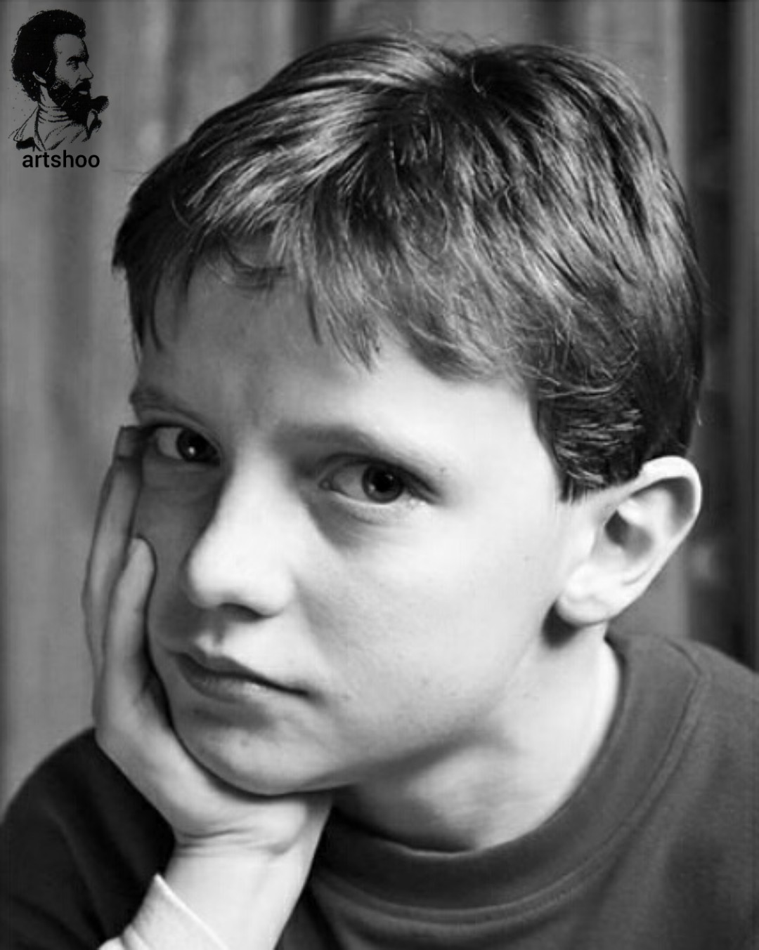 مدل کودک سیاه قلم